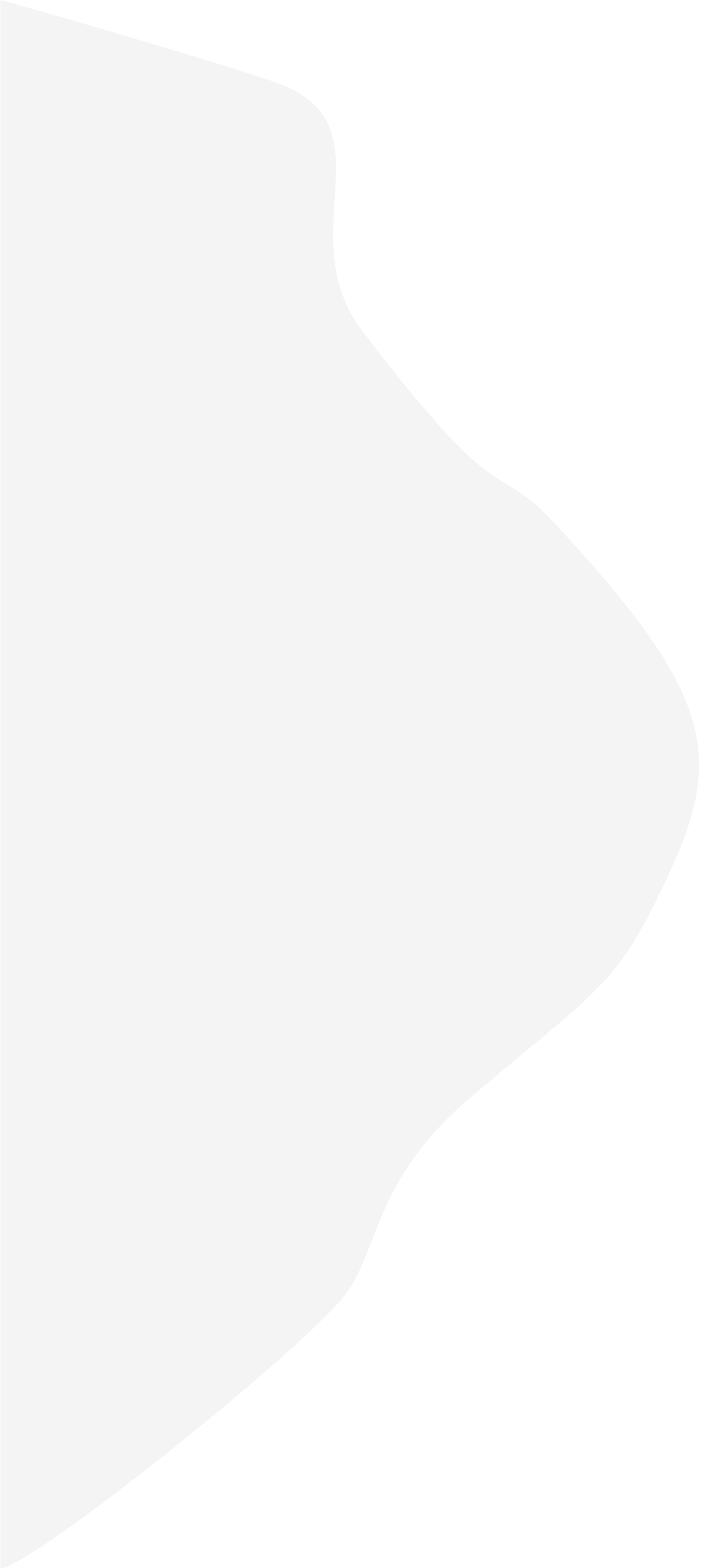 grey curved shape